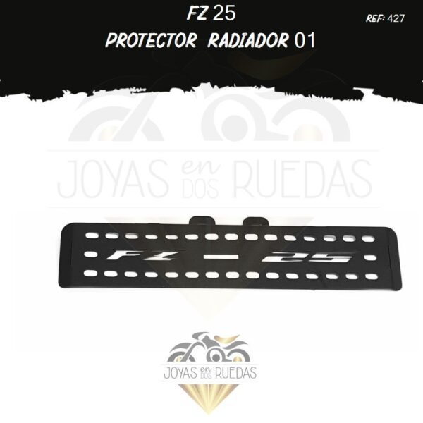 moto FZ 25 protector radiador