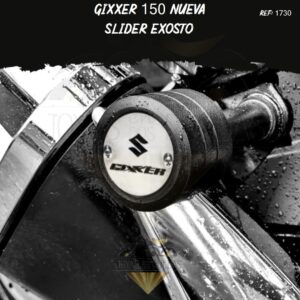 accesorios Gixxer 150 nueva slider exosto