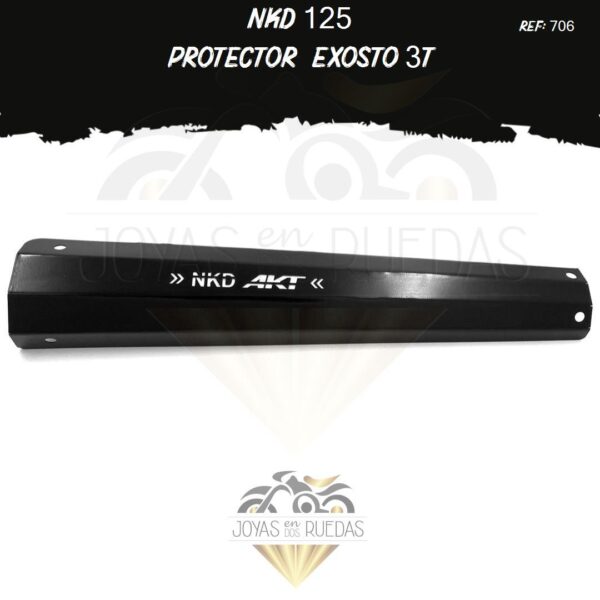 articulos NKD 125 protector exosto