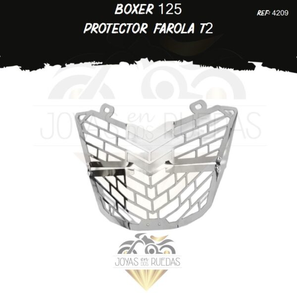 lujo Boxer 125 protector farola