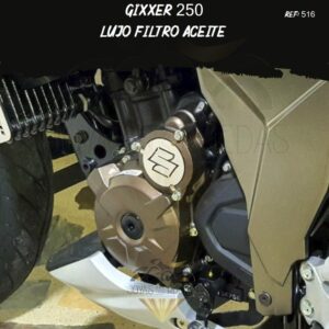 partes Gixxer 250 lujo filtro aceite