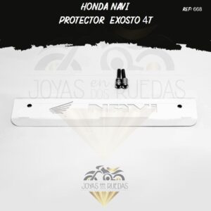 moto Honda Navi protector exosto 4t