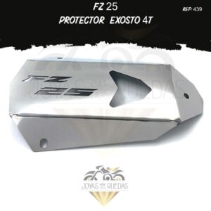 parte FZ 25 protector exosto 4t