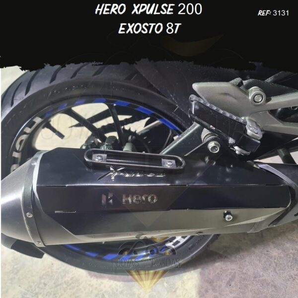 Hero Xpulse 200 lujos exosto 8t