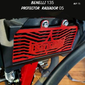 motos Benelli 135 protector radiador