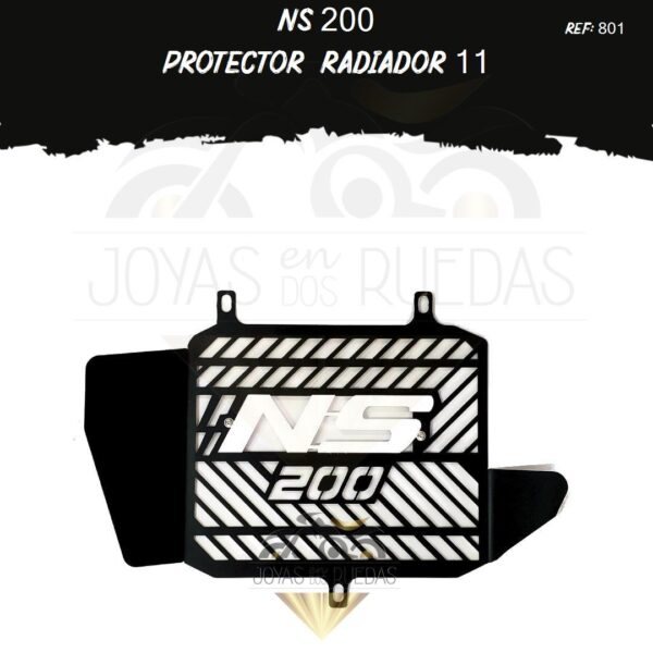 piezas NS 200 protector radiador
