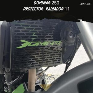 piezas Dominar 250 protector radiador