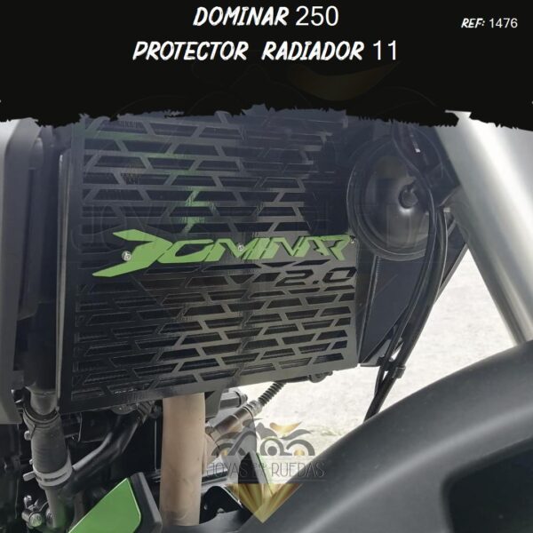 piezas Dominar 250 protector radiador