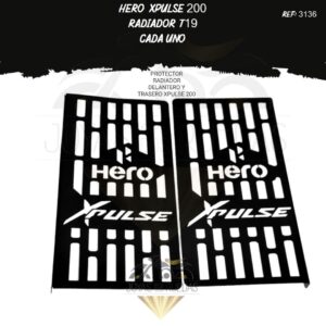 lujo Hero Xpulse 200 radiador t19