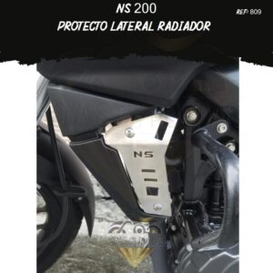 accesorio NS 200 protecto lateral radiador
