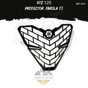 XTZ 125 lujos protector farola