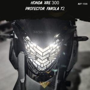 Honda XRE 300 lujos protector farola