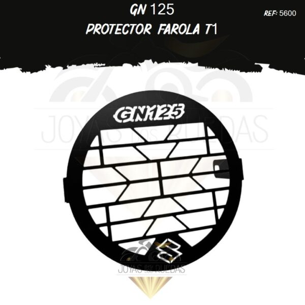 parte GN 125 protector farola