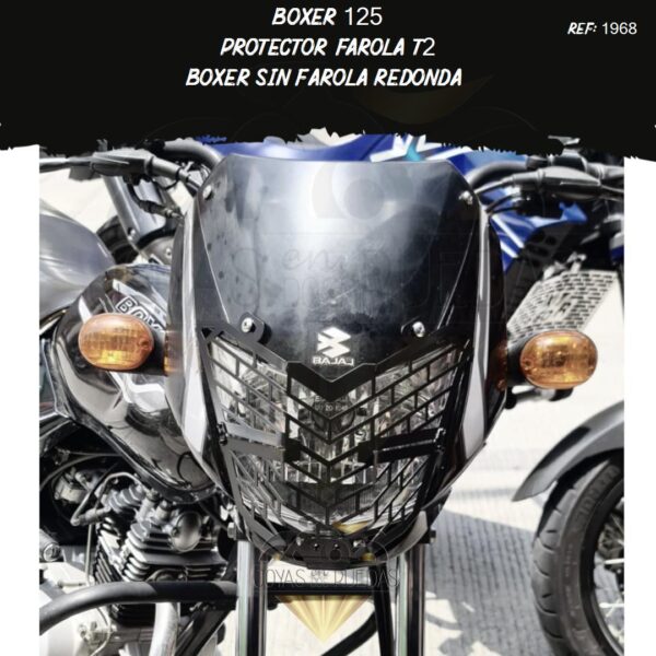 motos Boxer 125 protector farola