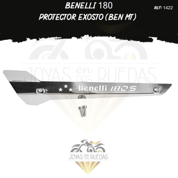 motos Benelli 180 protector exosto (ben mt)
