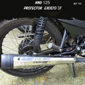accesorio NKD 125 protector exosto