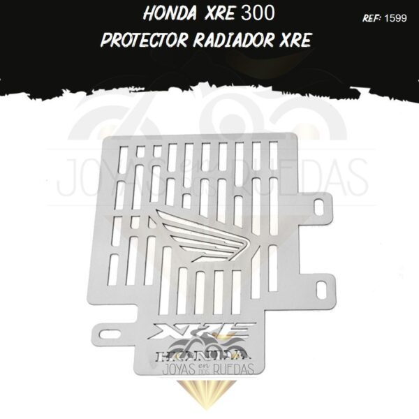 accesorio Honda XRE 300 protector radiador xre