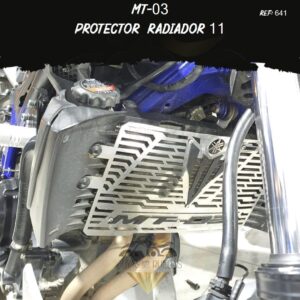 partes MT-03 protector radiador
