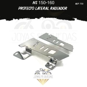 articulos NS 150-160 protecto lateral radiador