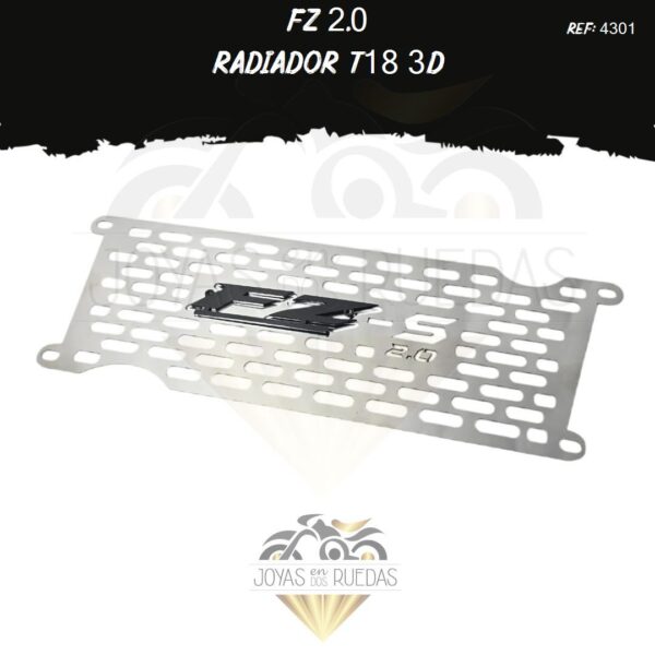 articulos FZ 2.0 radiador t18 3D