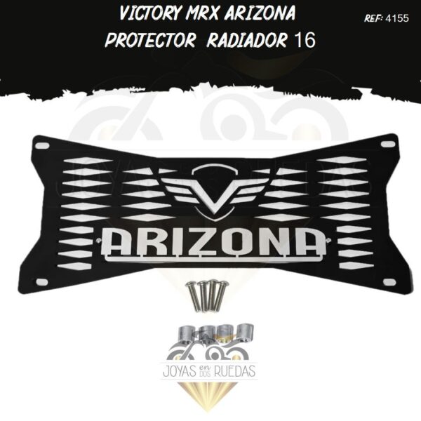 motos Victory MRX Arizona protector radiador