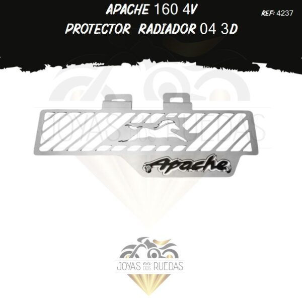 accesorios Apache 160 4V protector radiador 3D