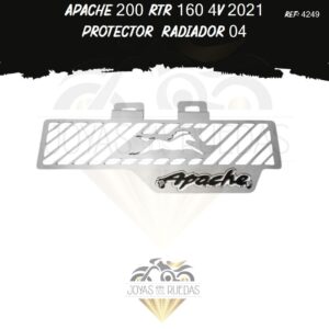 accesorio Apache 200 rtr 160 4v 2021 protector radiador