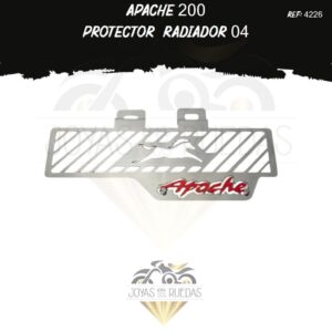 partes Apache 200 protector radiador