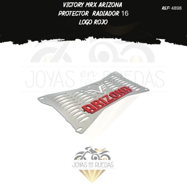 motos Victory MRX Arizona protector radiador