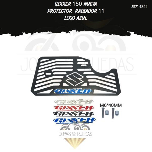 pieza Gixxer 150 nueva protector radiador