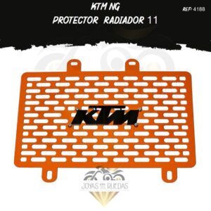 partes KTM NG protector radiador