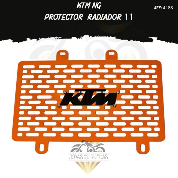 partes KTM NG protector radiador