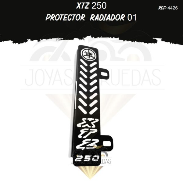 motos XTZ 250 protector radiador
