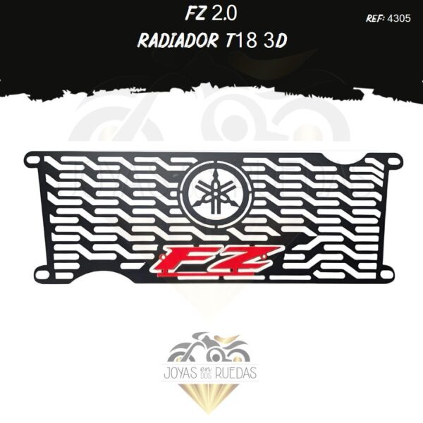FZ 2.0 lujos radiador t18 3D