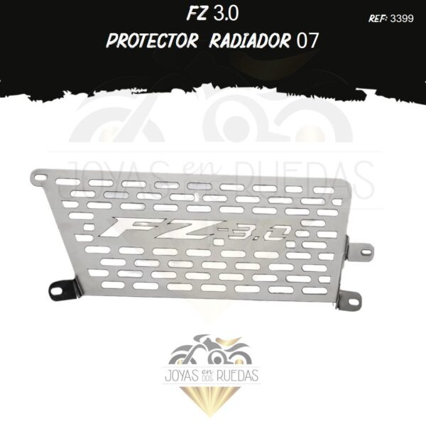 partes FZ 3.0 protector radiador