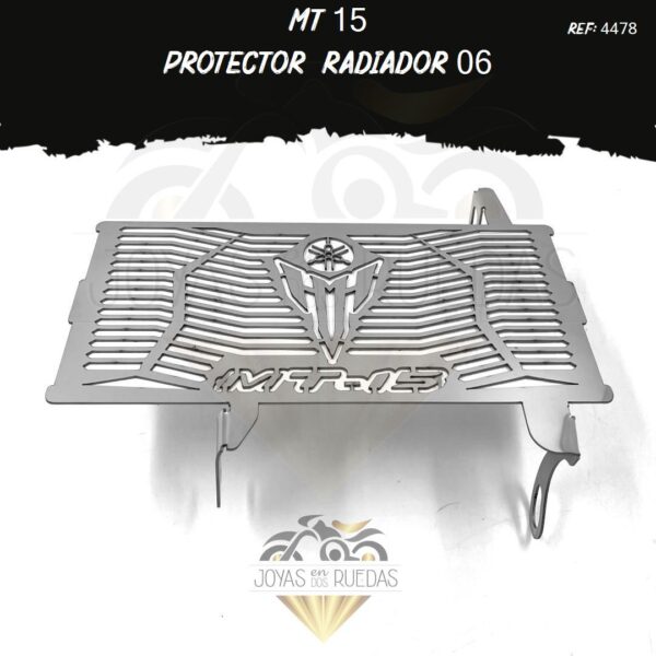 accesorios MT 15 protector radiador