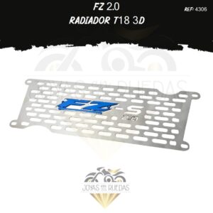 moto FZ 2.0 radiador t18 3D