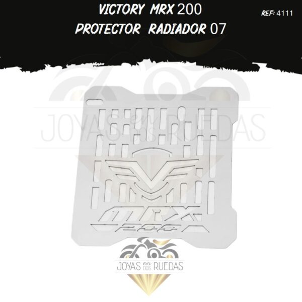 accesorios Victory MRX 200 protector radiador