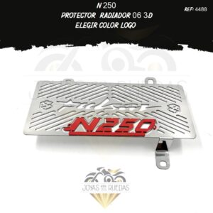 motos N 250 protector radiador 3D