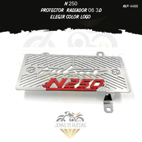 motos N 250 protector radiador 3D