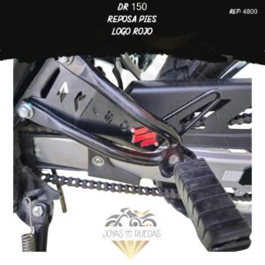 moto DR 150 Reposa pies