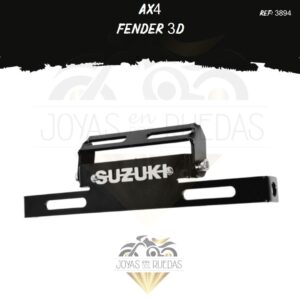 pieza AX4 fender 3d