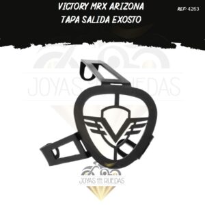 motos Victory MRX Arizona tapa salida exosto
