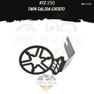 accesorios XTZ 250 tapa salida exosto