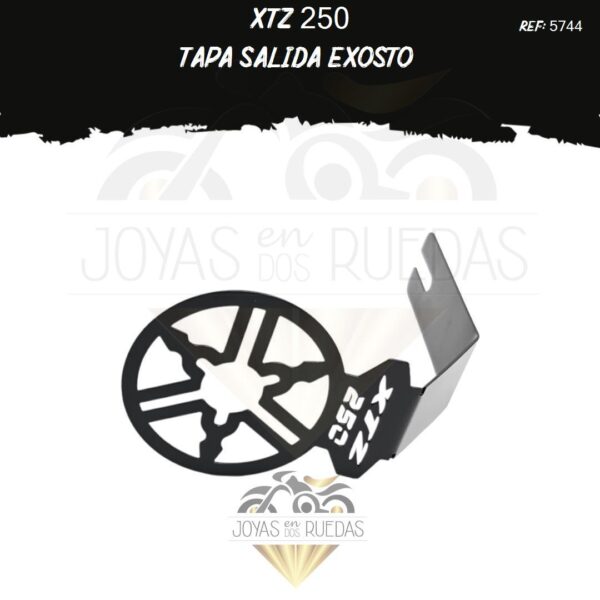 accesorios XTZ 250 tapa salida exosto