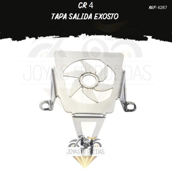 articulos CR 4 tapa salida exosto