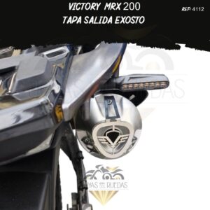 partes Victory MRX 200 tapa salida exosto