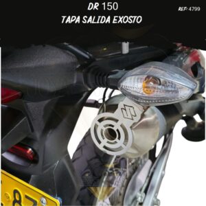 articulos DR 150 tapa salida exosto
