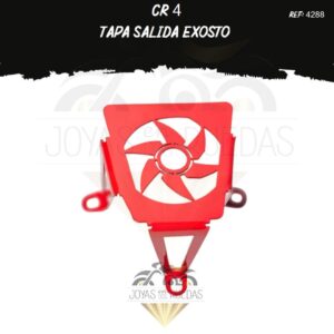 lujo CR 4 tapa salida exosto