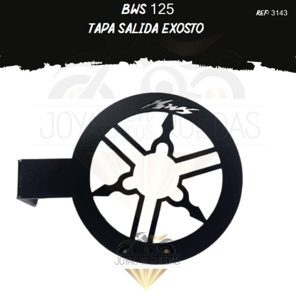 pieza Bws 125 tapa salida exosto
